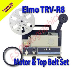 Elmo TRV R8 Replacement Projector Drive Belts - Set of 2