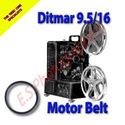Ditmar 9.5mm & 16mm Dual Gauge Replacement Projector Drive Belt