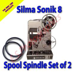Silma Sonik 8 Replacement Projector Spool Arm Belts Belts - Set of 2